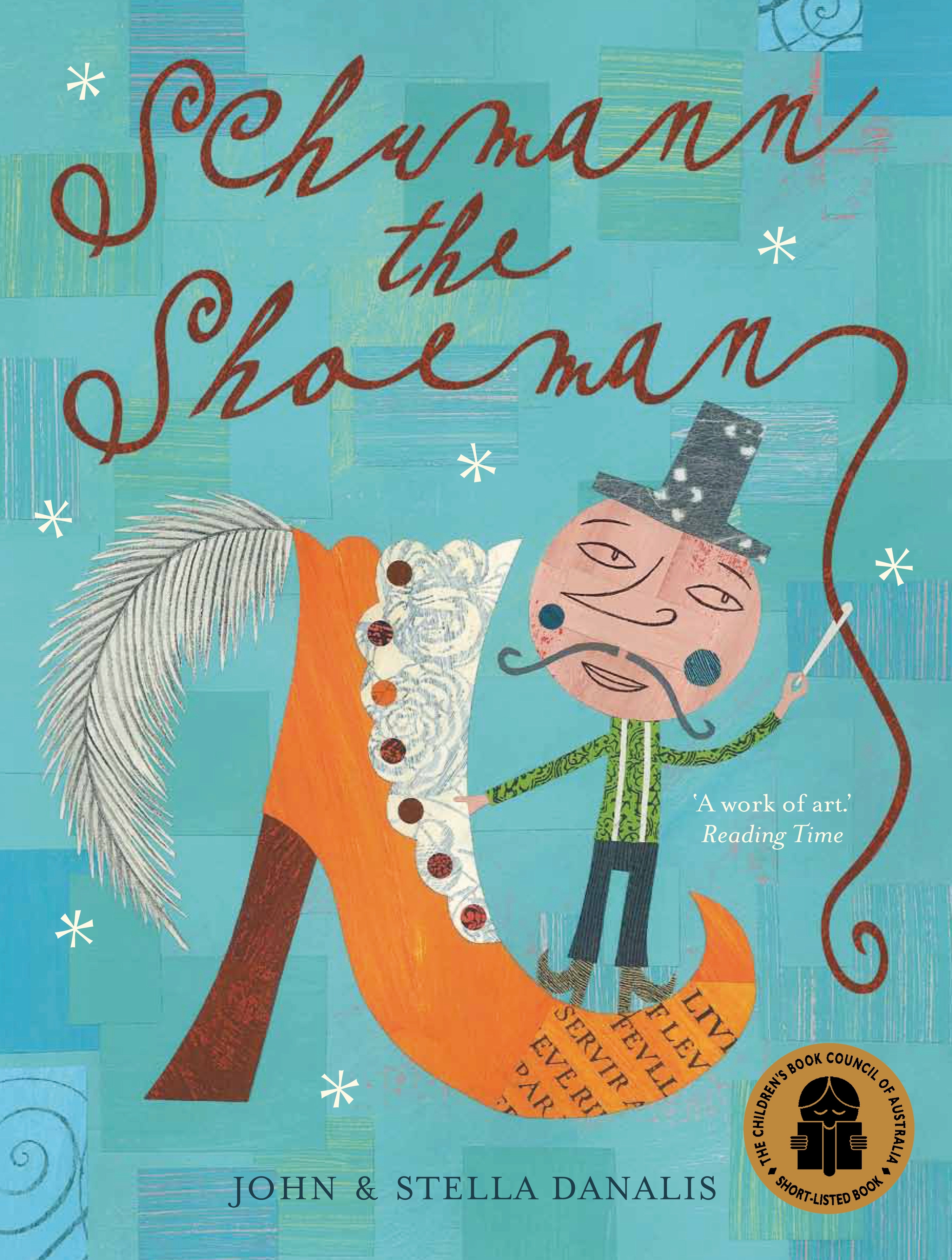 クッツさんのくつ Schuman the Shoeman  by John DANALIS Stella Of Magic Shoes and Hats in Danalis' “Schumann the Shoeman